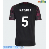 Camisa de time de futebol Liverpool Jeremy Jacquet #5 Replicas 3º Equipamento 2026-27 Manga Curta